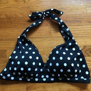 Swimsuits For All Diva dot halter bikini Top Sz 20